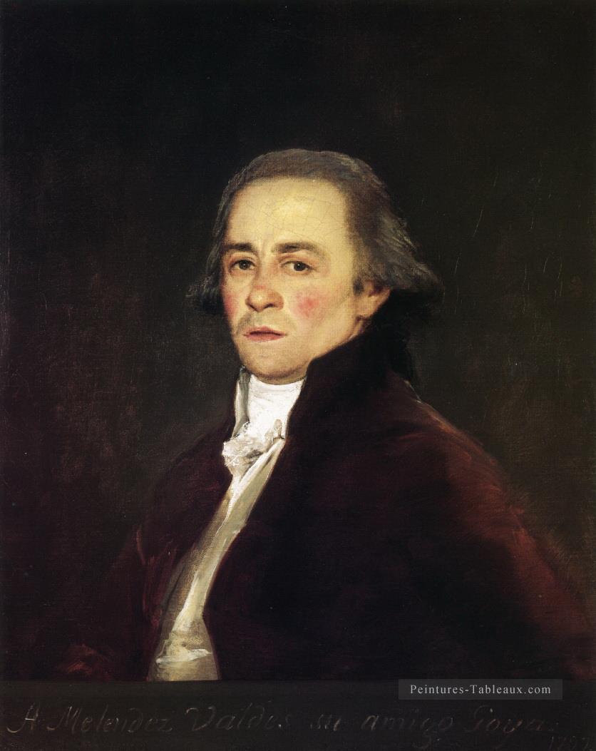 Juan Antonio Melendez Valdes Francisco de Goya Peintures à l'huile